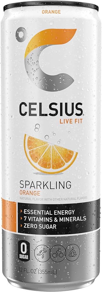 Celsius Sparkling Orange Energy Drink