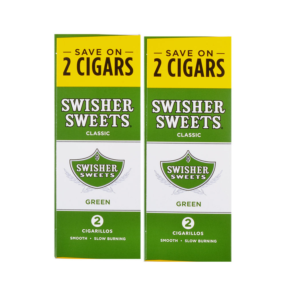 Swisher Sweets Green 2 cigars save on2