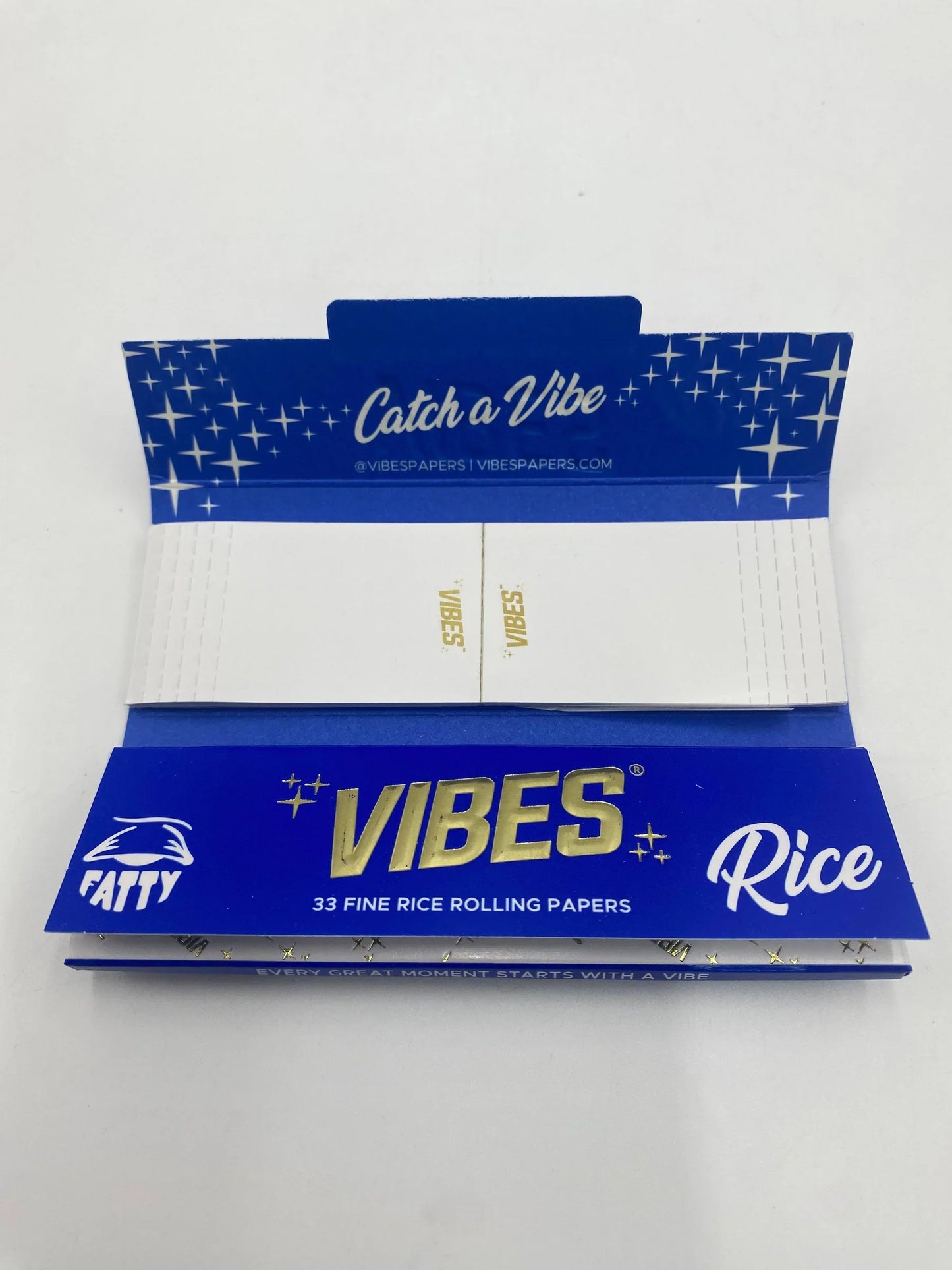 Vibes Blue King Size Papers + Tips