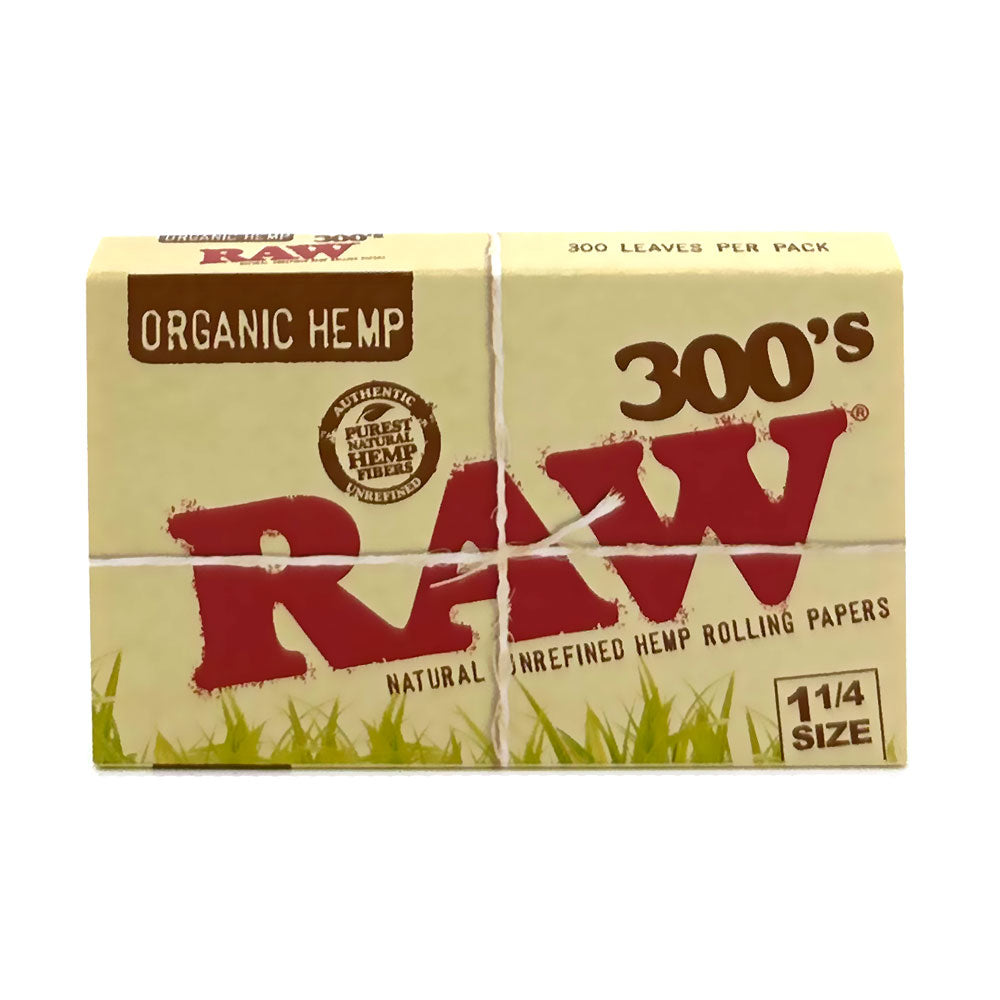 Raw 300s Organic hemp rolling Papers