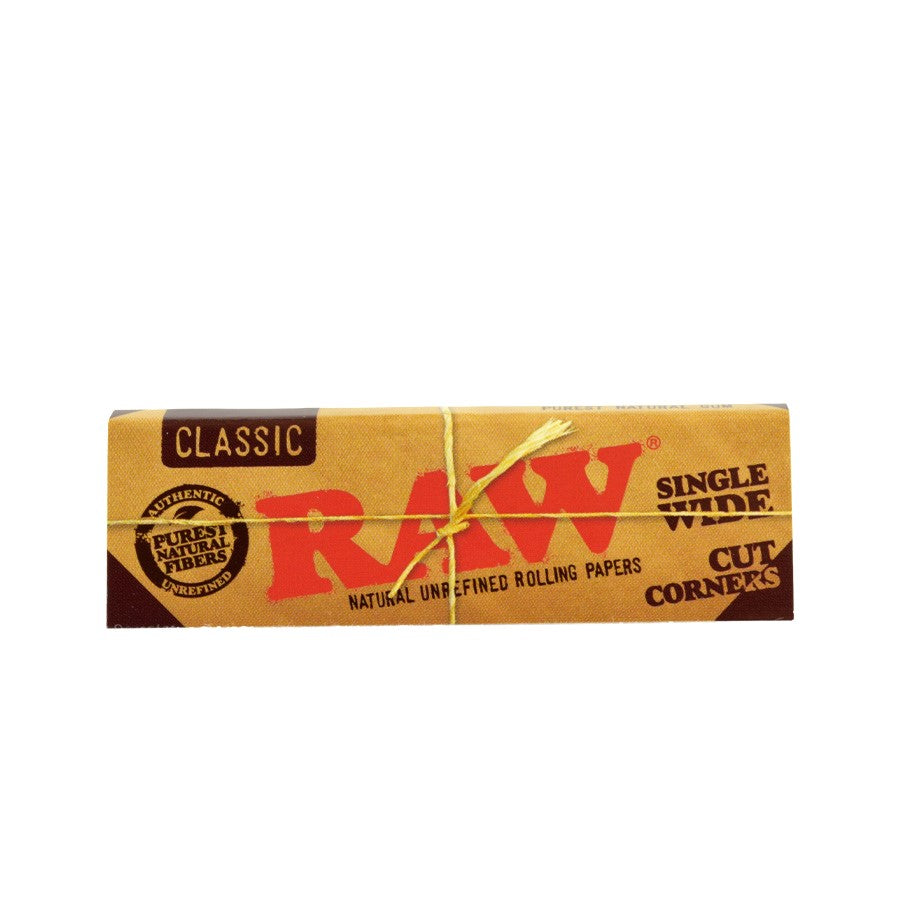 Raw Single Wide rolling Pprs Cut Corners