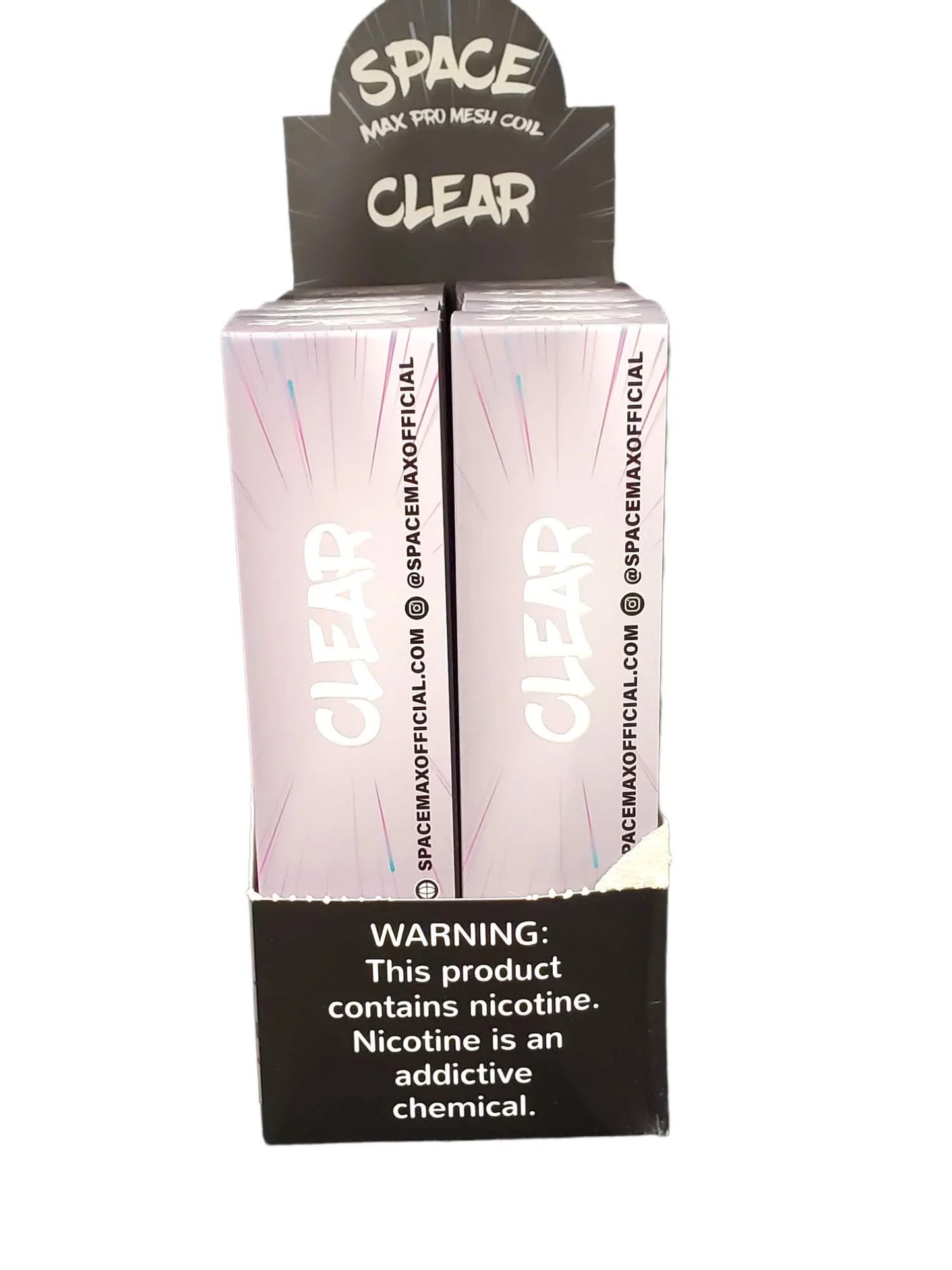 Space Bar Ultra Disposable Clear 5% 4500