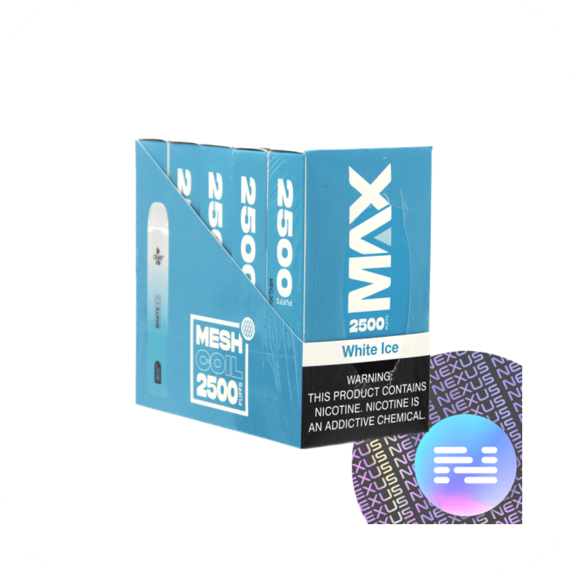Crave Max White Ice 3% 2500 puffs