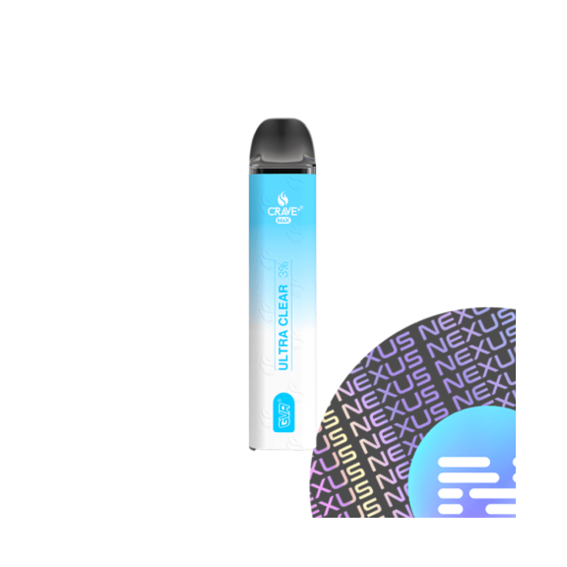 Crave Ultra Clear 3% 2500 puffs