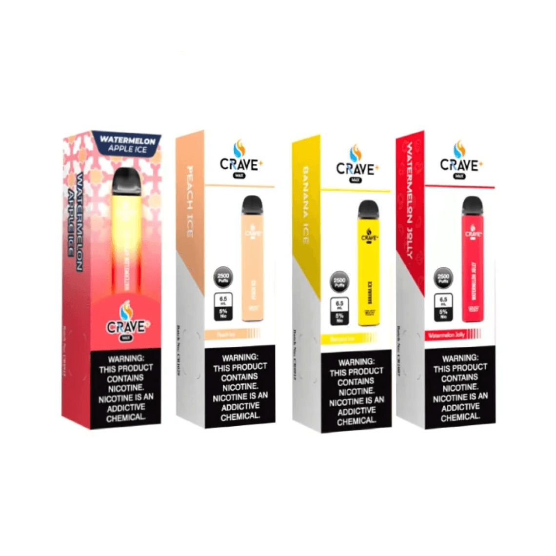 Crave Virginia Tobacco 5% 2500 puffs