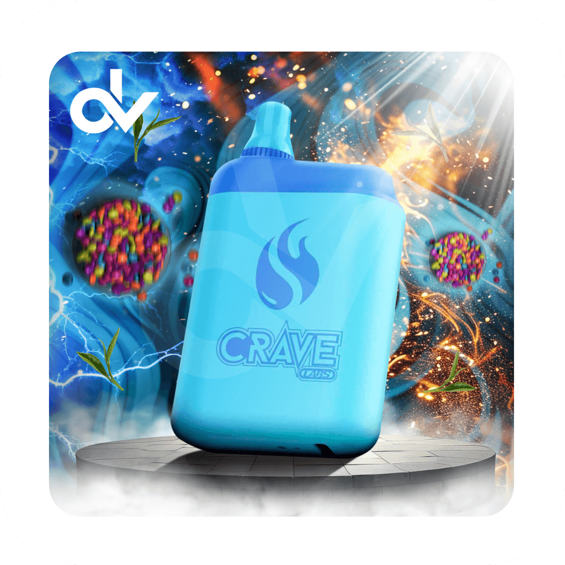 CravexKadoBar Clear 5% 6k puffs