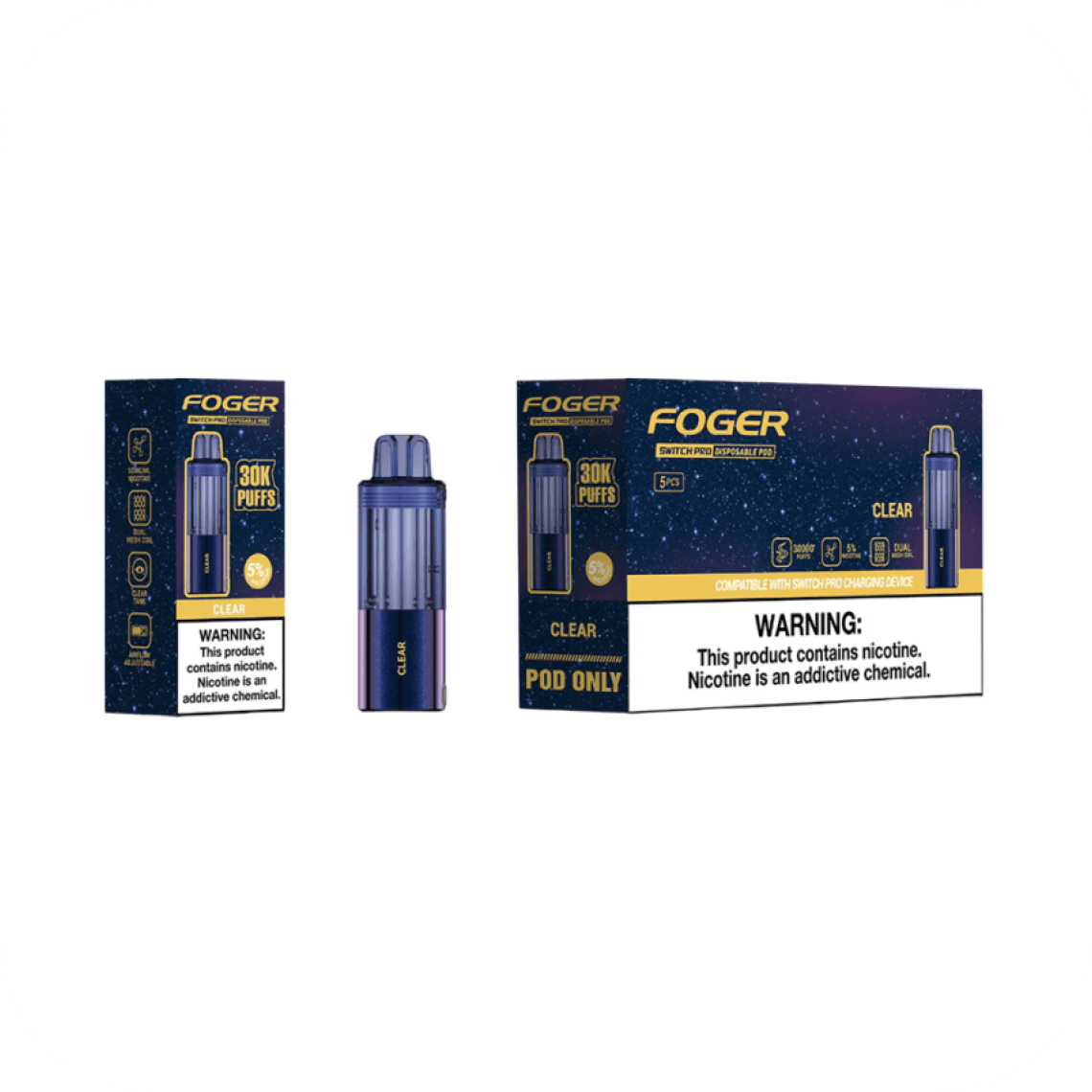 FOGGER clear SWITCH PRO KIT 30K 5%