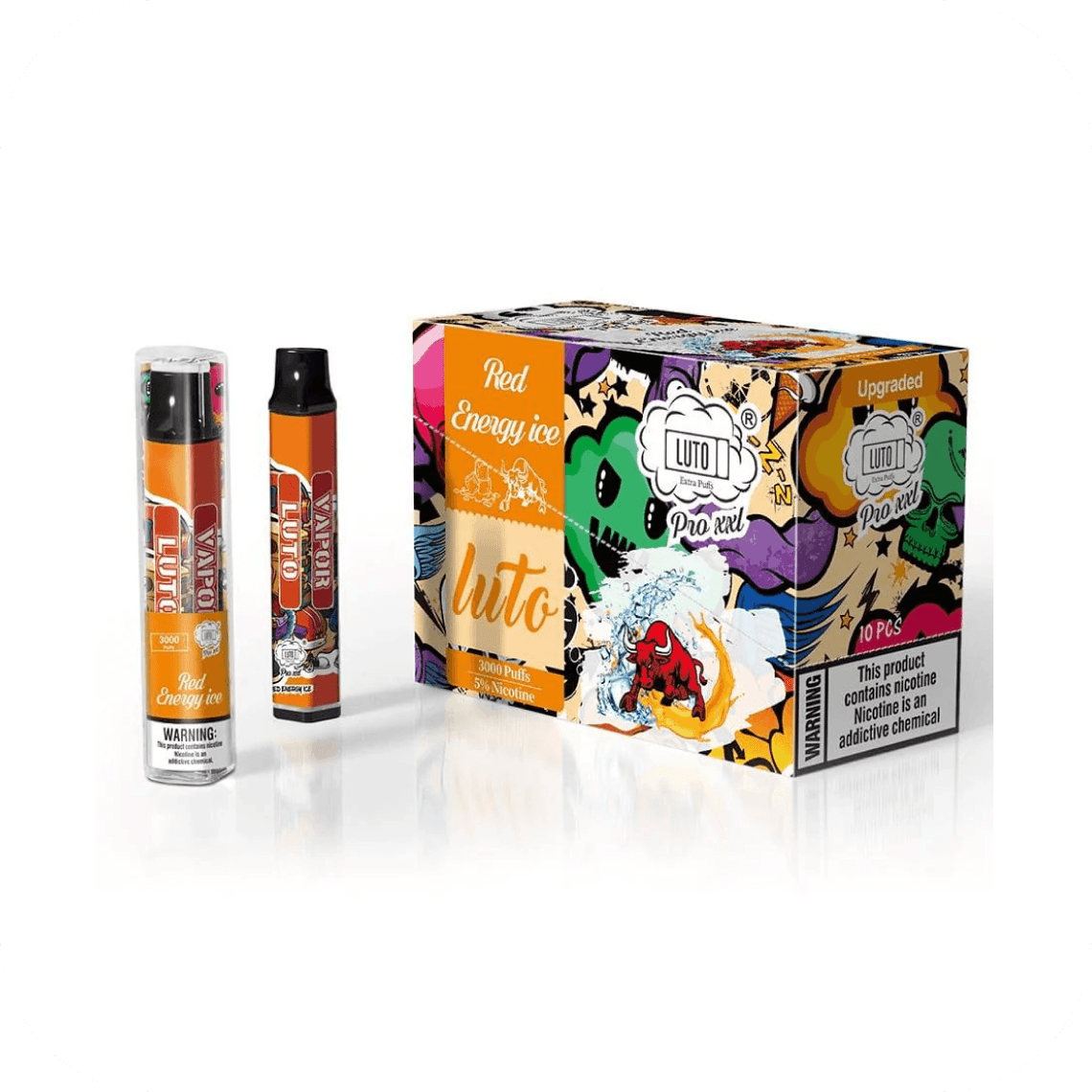Luto XXL Classic Clear 5% 3000 puffs