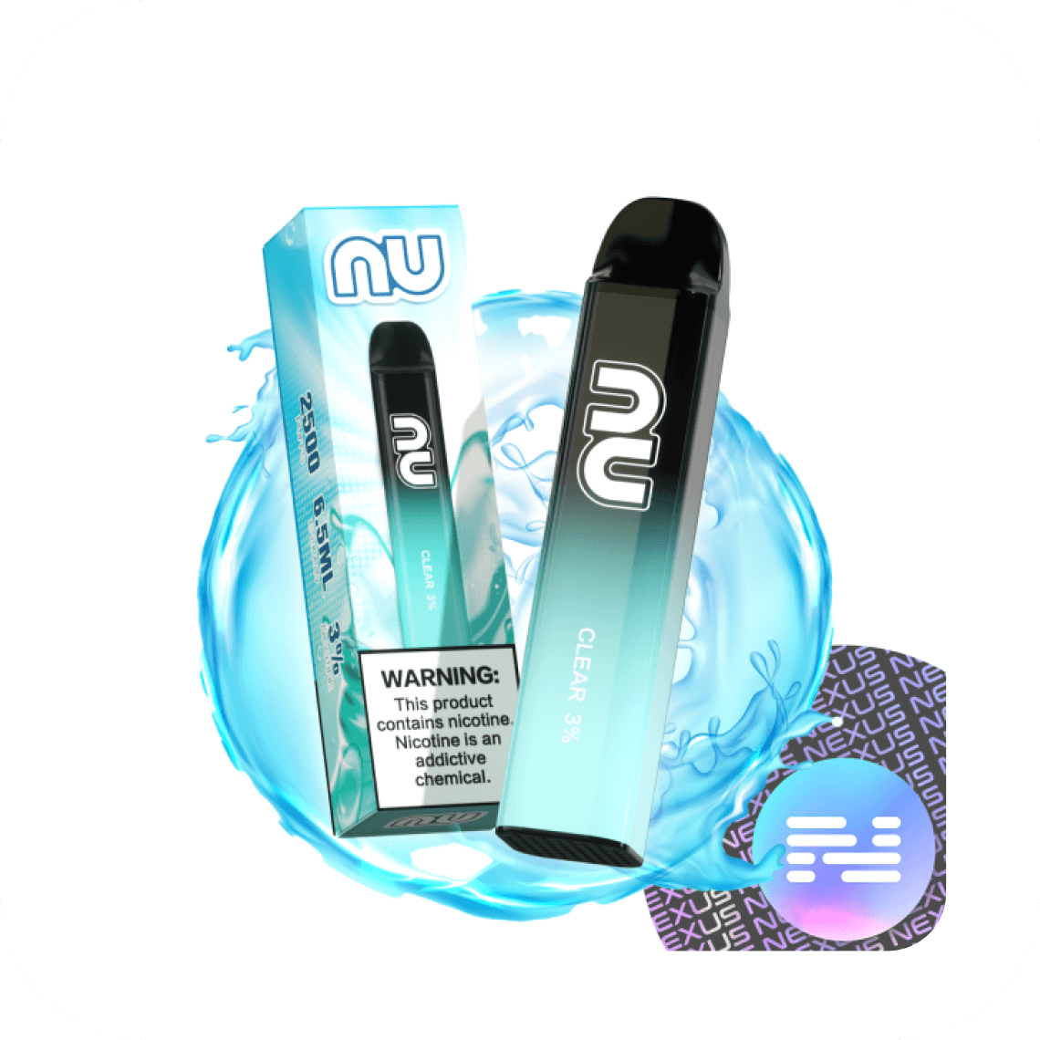 NU CLEAR 3%