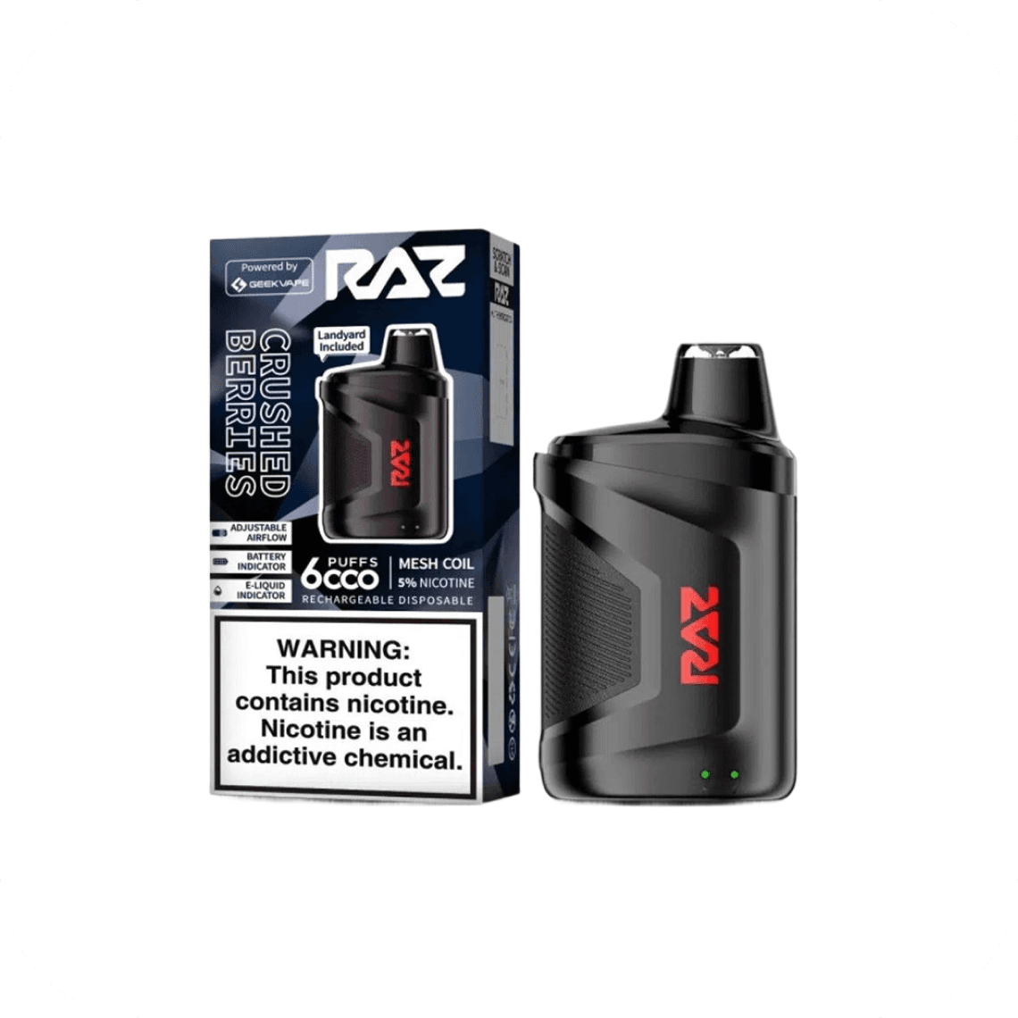 RAZ Tobacco 5% 6k puffs