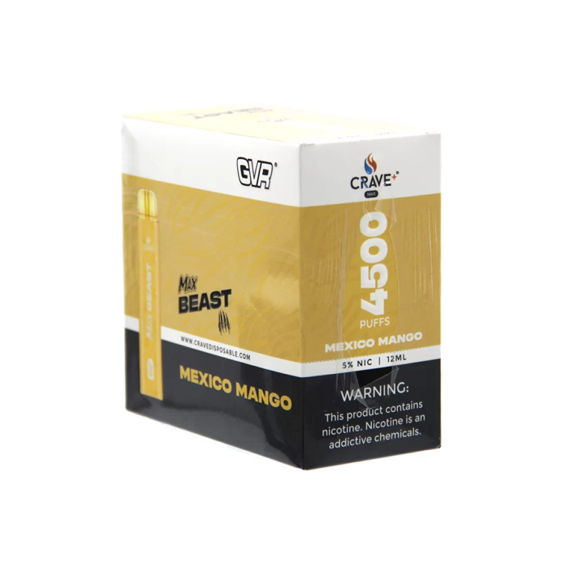 Crave Max Beast Clear 5% 4500puffs