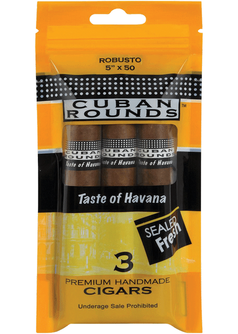 Cuban Rounds Cigars 5x50 (3PK)