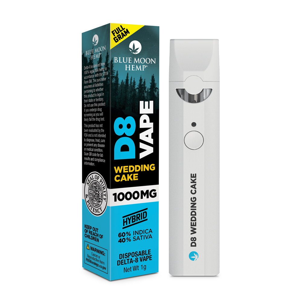 WEDDING CAKE 1 ML D8 THC 1000 MG DISPOSA