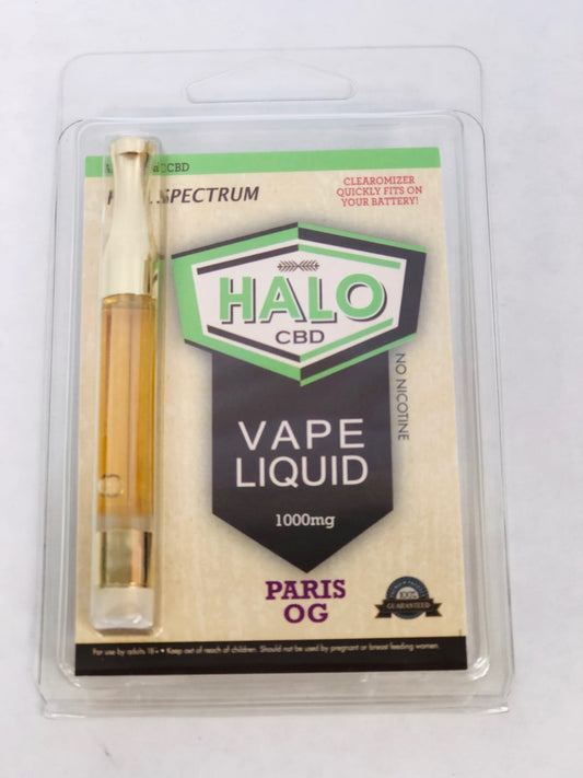 Halo CBD Vape Cart Paris Og 1000mg
