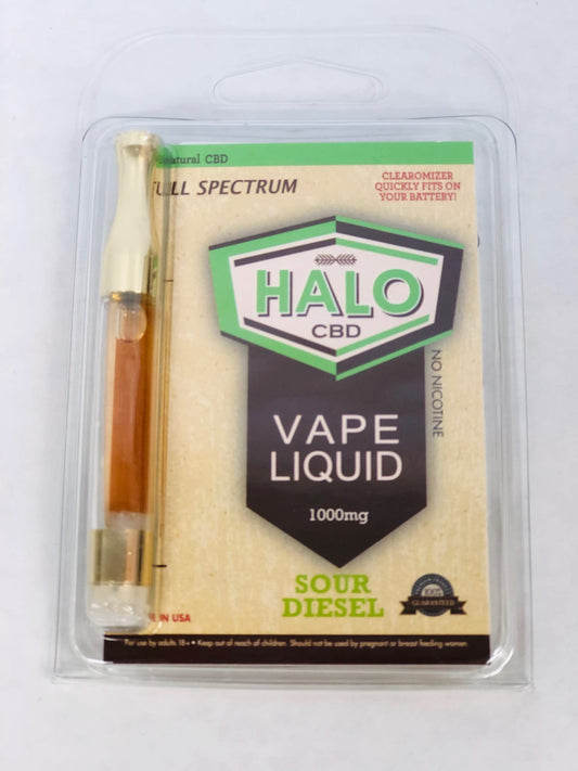 Halo CBD Vape Cart Sour Diesel 1000mg