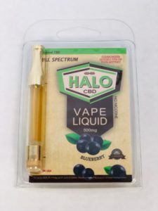 Halo CBD Vape Cart Blueberry 500mg