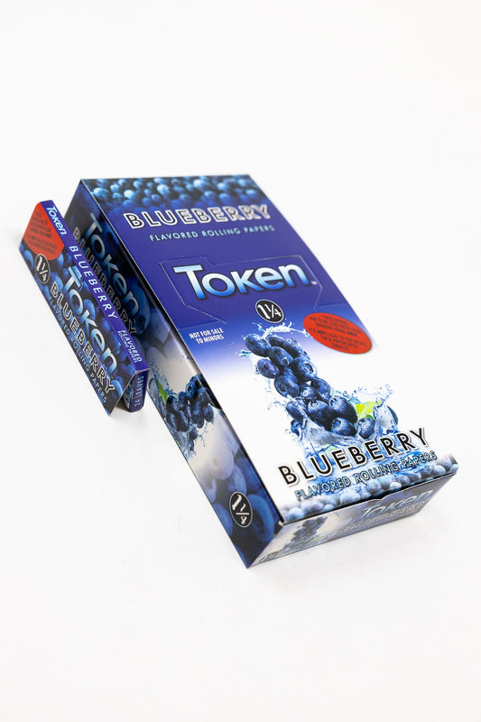 Token 1 1/4 Rolling Papers - Blueberry