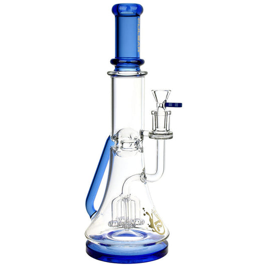 10" Strio Recycler Bong - Blue