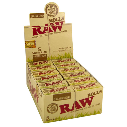 Raw 5meter Organic Rolls