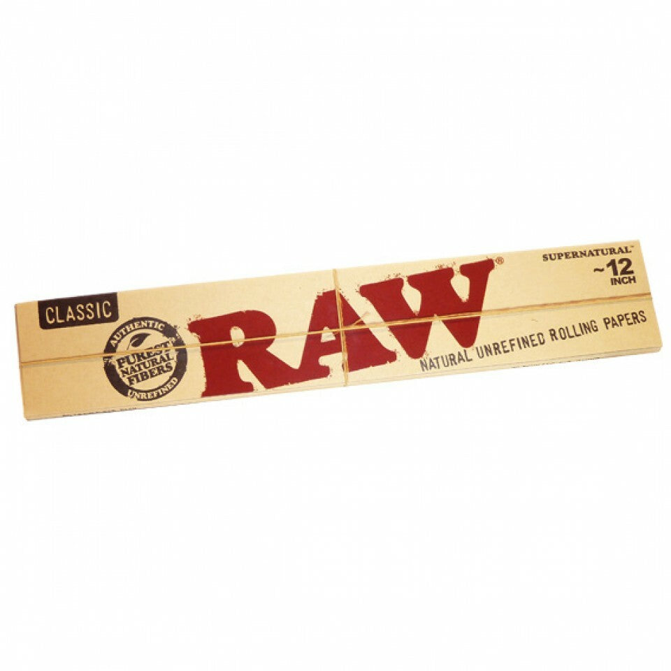 Raw 12 Inch Rolling Papers SuperNtrl