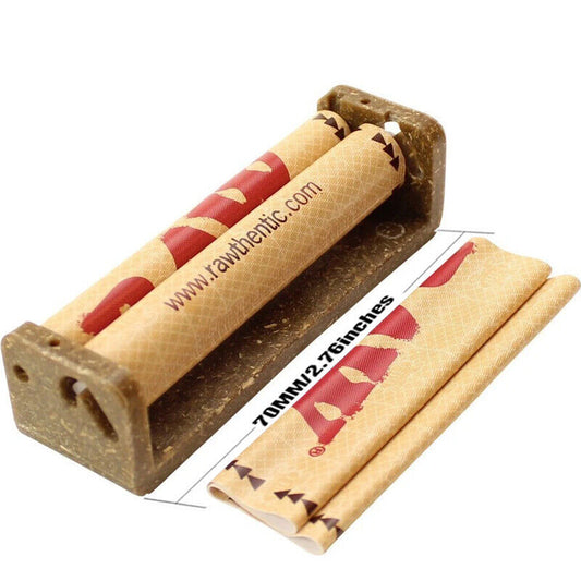 Raw 70mm Hemp Plastic Cigar Roller