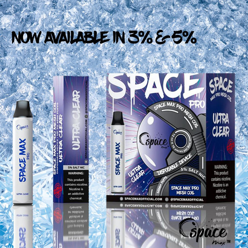 Spacemax 4500 puffs Ultra Clear 3%