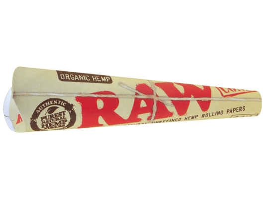 Raw 1 1/4 Organic Hemp Cones (6pk)